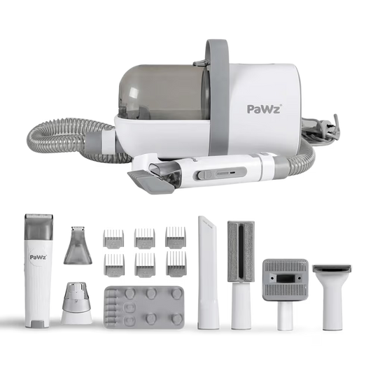 PaWz  7 In 1 Pet Grooming Kit with Trimmers and Vacuum